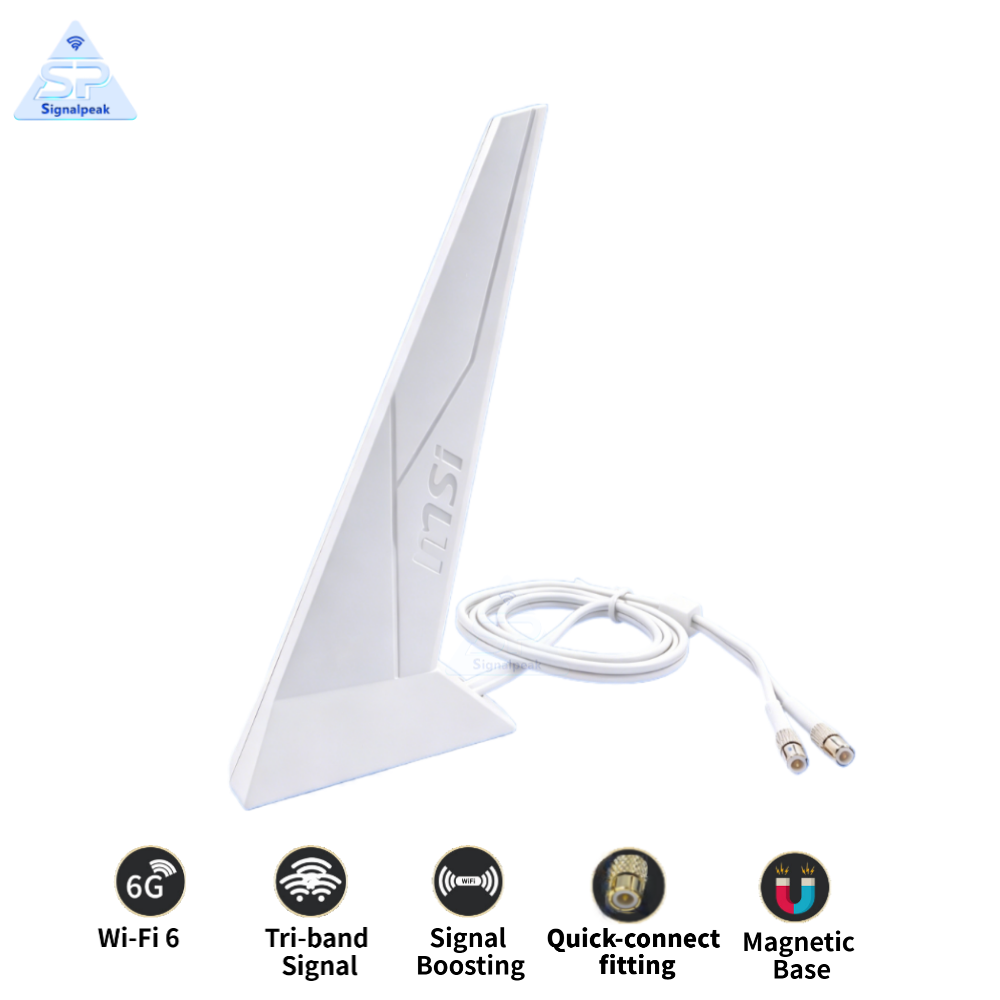 Z890 Wi-Fi 7 Motherboard - Antena Wi-Fi 7 original con conector