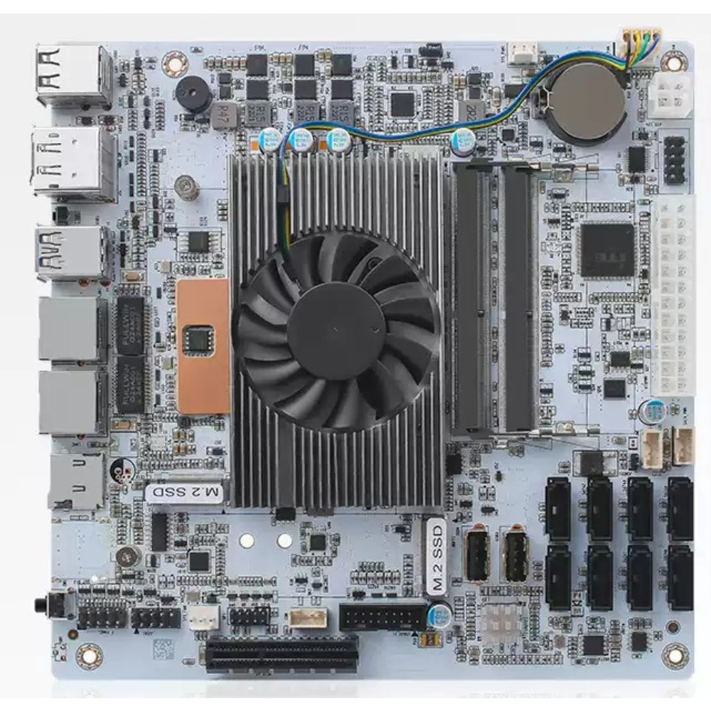 Placa base Mini-ITX blanca M11 - Mini Itx Dual 2.5G Nas Motherboard reseña y precio